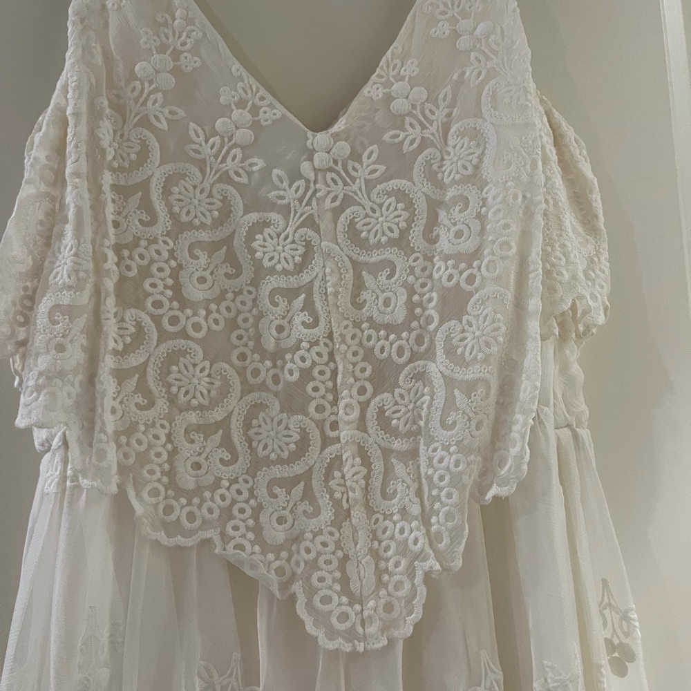 Elegant Lace Overlay Dress